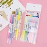 Fluorescent Highlighter Pen Double-headed Highlighter Marker Marker Pen School