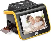 [Kodak] Slide N SCAN Film and Slide Scanner with Large 5” LCD Screen, Convert Color & B&W Negatives & Slides 35mm, 126, 110 Film Negatives & Slides to High Resolution 22MP JPEG Digital Photos