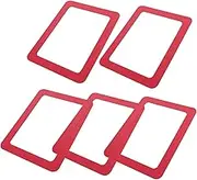 HAWILLOSCH Wall Display Photo Frame 5pcs Pvc Scratch-resistant Modern Design for Home