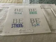 DEREK CLARK HP NEEDLEPOINT INSPIRATIONAL COASTERS- DC-15