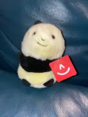 Aurora Bee Happy Rolly Pet Plush Stuffed Animal 5" Yellow Bumble Bee with Tags