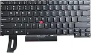 New Replacement Keyboard Compatible with Lenovo ThinkPad T490S T495S T14S, P1 Extreme Gen1 Gen2, X1 Extreme Gen1 Gen2 with Backlit Without Frame