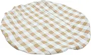 Waterproof Tablecloth Round Table Cover for Thanksgiving Camping Picnic Oilproof Decorative Tablecloths