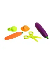 [JARMELO] Fruit Dough Sculpting Modelling Clay Mould Play Tool Set 5 Piece