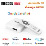 MECOOL KM2 Google Certified Android 10 TV Box 2G 8G S905X2 Dual Wifi UDR 4K Box