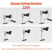 6/8/12inch Sponge Cutting Machine Electric Foam Saw Reciprocating Cutter Machine