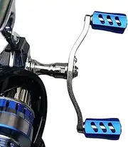 Baitcaster Reel Handle,Fishing Handle Rocker Arm - Trolling Reel Rocker Replacement Fishing Reel Parts, Double Rotary Arm Baitcaster Handle, Fishing Accessories