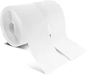 Bewudy 2-Inch Wide Sew On Hook and Loop Strips, 6 Ft Nylon Fabric Fastener Interlocking Tape, Heavy Duty Industrial Strength for Clothing Sewing DIY Projects (White)