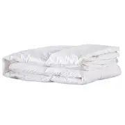 Oca Super King Size White Goose Feather And Down Boxed Quilt/Doona/Duvet