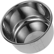 [Amosfun] Stainless Steel Rice Cooker Inner Pot 5l Korean Style Cuckoo Pot Replacement