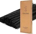 100PCS Reed Diffuser Sticks,10 Inch Natural Rattan Wood Sticks,Diffuser Refills,