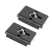 2 PCS Quick Release Plate Tripod for Manfrotto Mount Plate 200pl-14 RC2 Camer...