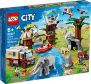 LEGO 60307 Wildlife Rescue Camp - Animals, Vehicles & Minifigures