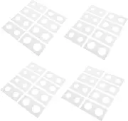 PLAFOPE 400pcs Assorted Coin Holders Premium Cardboard Coin Flips Various for Display and Storage