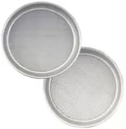 SIEVE SET (ALUMINIUM), GEM FOSSICKING / GOLD PANNING, PROSPECTING (1/4" & 1/8")