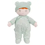 GUND Baby - Baby Doll Daphnie Green, Recycled Plush, Kids Soft Toy, Floral Pattern, 30cm H