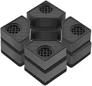 4Pcs Washing Machine Height Increase Pads Anti Pads Silent Skid Raiser Mat Refrigerator Dryer Support Stand 8CM
