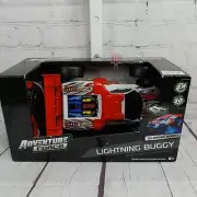 Radio Control RC Car Red Glowing Body Adventure Force Lightning Buggy