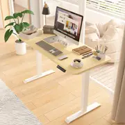 Advwin Adjustable Height Electric Standing Desk Ergonomic Stand Up Desk Sit Stand Desk 120 x 60cm Splice Board