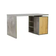 HE Tarpeian 3 Shelf Home Office Desk with Cabinet