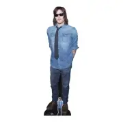 Norman Reedus Denim Style Lifesize Cardboard Cutout with Free Mini Standee