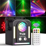 Disco Lighting Laser Projector Light Stage Light Beam DJ Party Remote Control