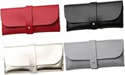 [Yardenfun] Stylish 4 Pack Smooth Glasses Boxes Exquisite Eyeglass Pouches for Sunglasses Storage Sturdy and Lightweight