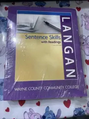 NEW Sentence Skills With Readings by Langan John W/ McGraw Hill Connect Sealed