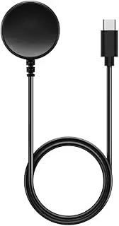 1M/3.3ft Type-C Charging Cable Clip Dock Charger for Samsung Galaxy Watch 5/5 Pro, 4(40mm/44mm), Watch4 Classic(42mm/46mm), Watch 3 (41mm/45mm), Active 2 (40/44mm), Active 1