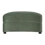 [James Lane] Lax Muse Forest Tea Green Storage Ottoman