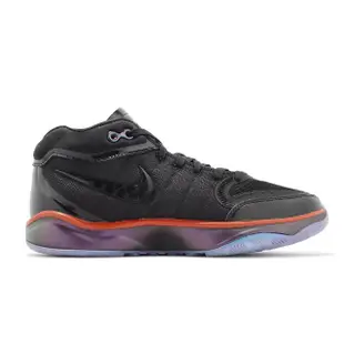 【NIKE 耐吉】籃球鞋 Air Zoom G.T. Hustle 2 GTE EP 黑 紅 男鞋 緩震(FV4139-001)