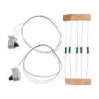 Brand New Dwarf Signals Toy Kit Plastic With Wires / LEDs 20mA 3V AC Or DC
