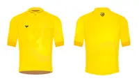 在飛比找小資樂購網LayGo優惠-RMS 牛奶絲短袖車衣-環法黃