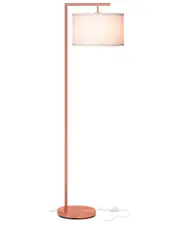 BRIGHTECH Montage Rose Gold LED Modern Floor Lamp