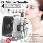 2 in 1 fractional radiofrequency Gold-RF beauty machine cold hammer acne removal