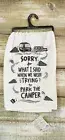 Funny Kitchen Towel Camping New 100% Cotton Large Primitives By Kathy