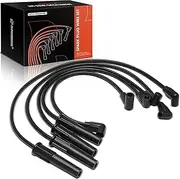A-Premium 5PCS Spark Plug Wires Compatible with Chevrolet Cavalier & Buick Skyhawk & Cadillac Cimarron & Oldsmobile Firenza & Pontiac J2000 Sunbird, 1985 1986, 2.0L