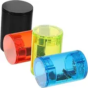 FUTUREORYY Finger Maracas 4pcs Ukulele Shaker Bells Egg Hand Percussion Instruments Music Rhythm for Ukulele Band