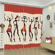 Wonderful Shapeshift 3D Blockout Photo Print Curtain Fabric Curtains Window