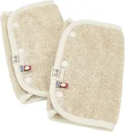 Olimm IT-2200 Organic Pile Sacking Pad, Beige, Approx. 7.1 x 9.1 inches (18 x 23 cm) (per Sheet), 100% Organic Cotton, for Babies, 3 Months and Up