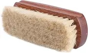 FOMIYES Multifunctional Wooden Handle Shoe Brushes Horse Hair Polishing Dedusting Tool Cleaning Angle Durable Design for Shoes and Boots