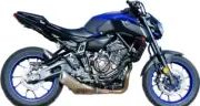 TechSpec Yamaha MT07 2018-2020 Snake Skin Tank Grip 62-4020-SS
