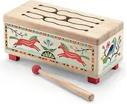 DJECO Animambo Wooden Drum Musical Instrument