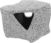 Toyvian Stackable Aquarium Hiding Cave Durable Rock Decor for Betta Fish Shrimp Turtles Reptiles Realistic Fish Tank Shelter Versatile Habitat for Aquatic Pets