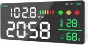 Tuya Wifi Decibel Meter 4In1 Temperature Humidity Decibel Test Alarm Clock 11Inc