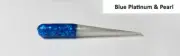Muddy Water Baits 2.5" MW010 Blue Platinum and Pearl (Garlic), Count 36