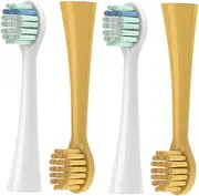 Healeved Practical Toothbrush Replacement Heads Electric Toothbrush Parts Soft Bristle for Ages Safe for Gums