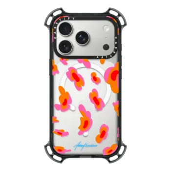 iPhone 17 Pro Bounce Case MagSafe Compatible Floating Flowers