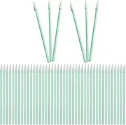 100 Pieces Dust Free Foam Swabs - Anti-Static Swabs with Tapered Tips for Inkjet Printers, Print Heads, Cameras and Optical Lenses