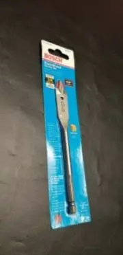 BOSCH RapidFeed Spade Bit 5/8" NIP Hex Shank for drilling Wood. SB1007